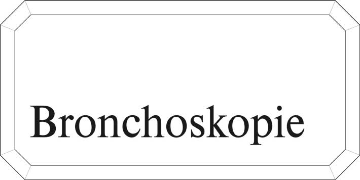 Typ Epsilon 250 x 125 mm - Bronchoskopie