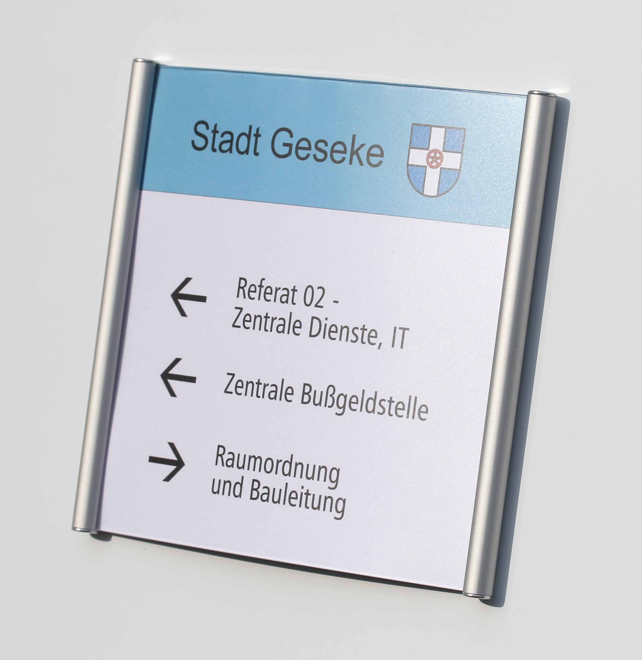 Türschild CIS.n - 223 x 297 mm (B x H) DIN A4 hoch