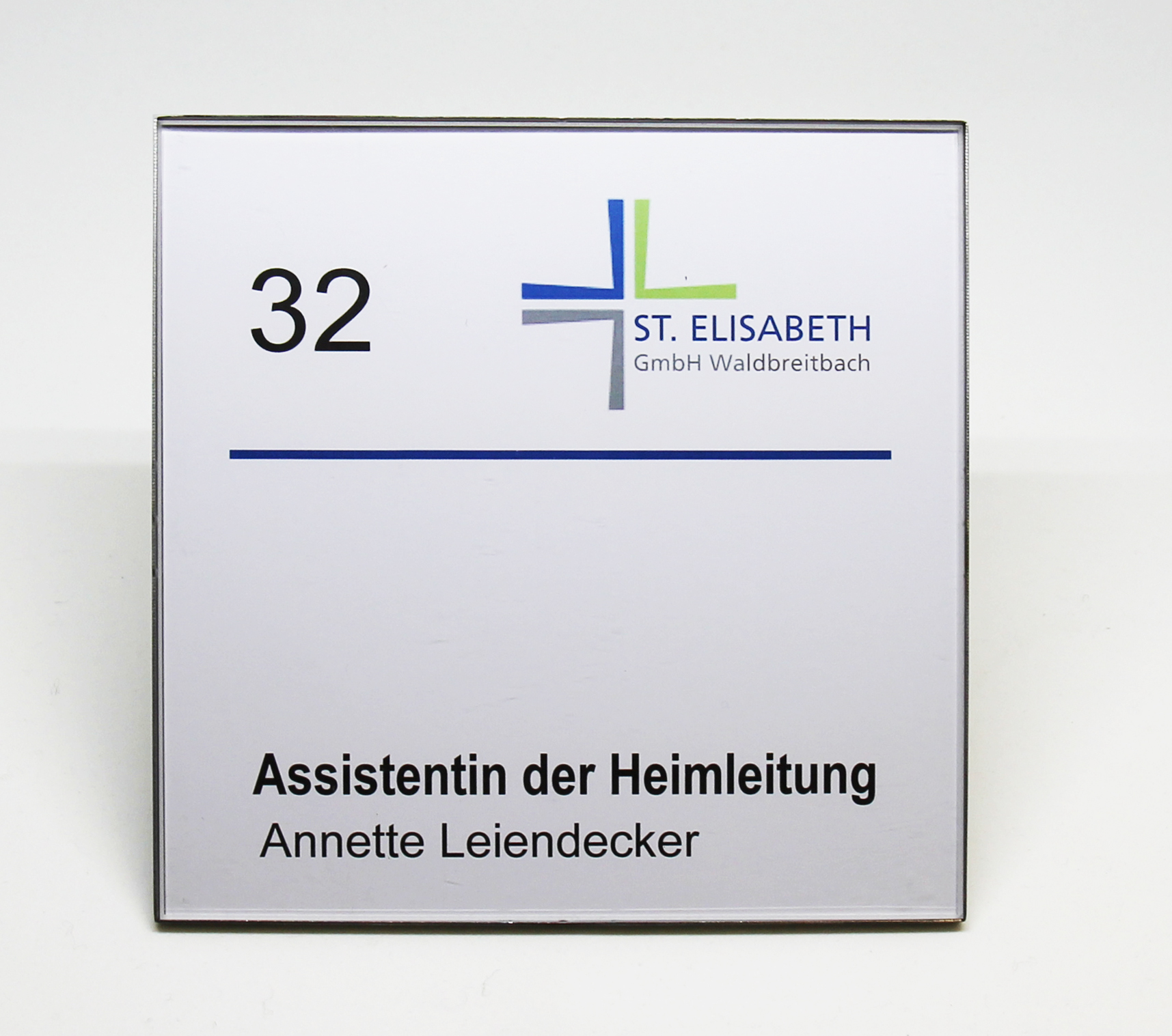 Türschild ClickFix - 152 x 105 mm A6 (hoch oder quer)