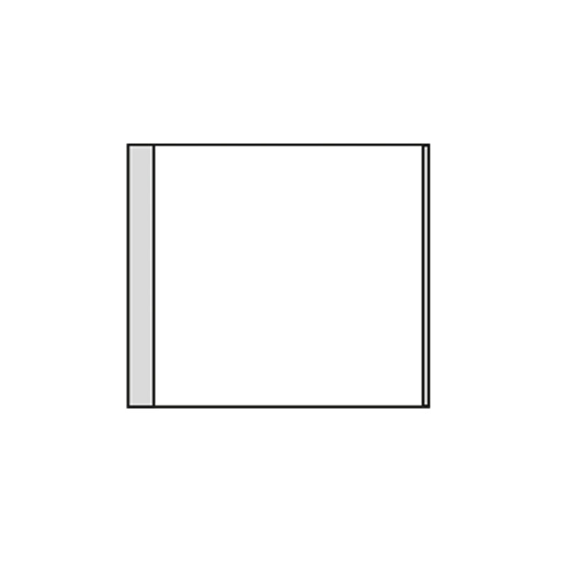 Türschild KRISTALLINO.w-ESG - 110 x 105 mm (BxH) hoch oder quer