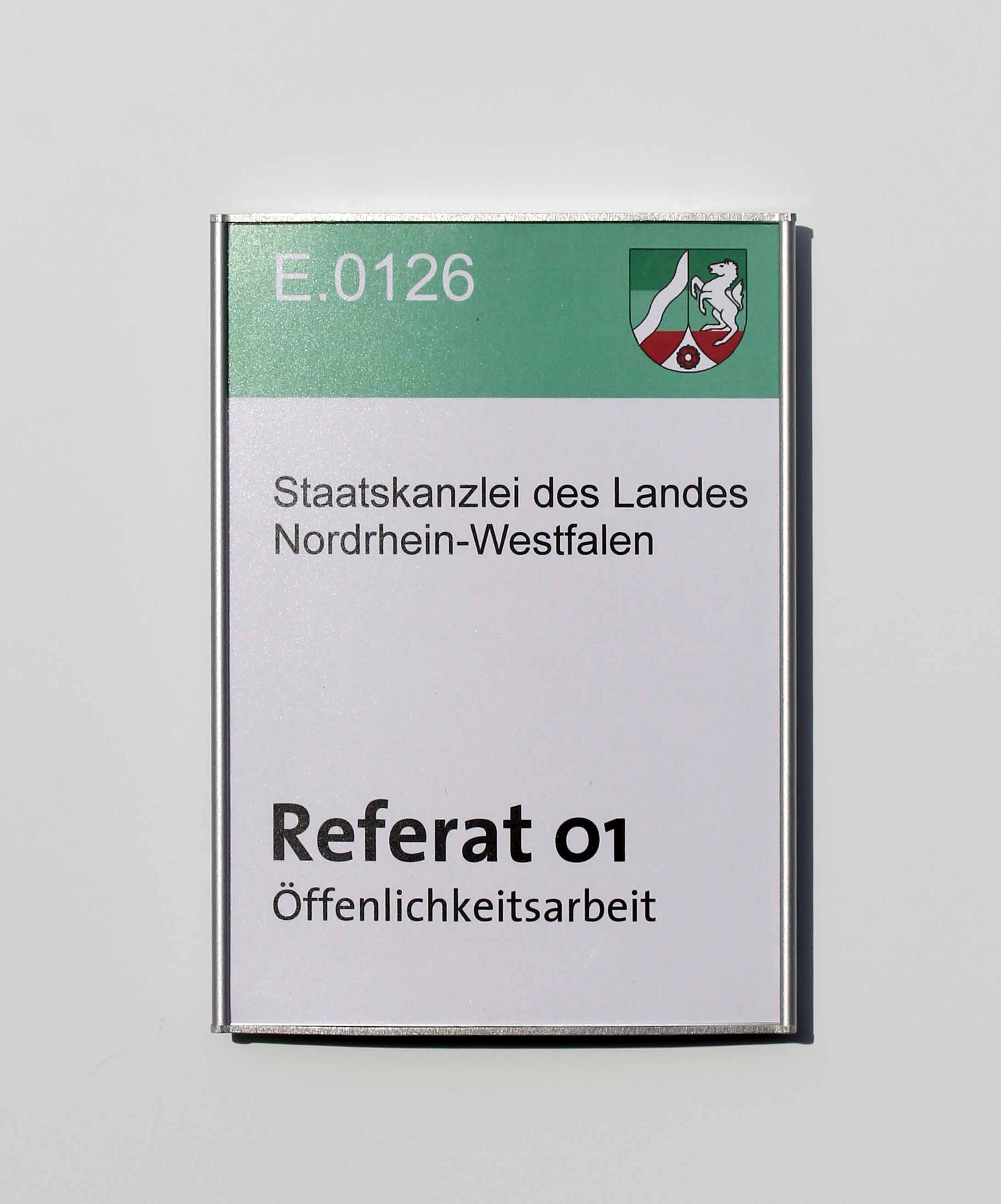 Türschild CIS.clic-plus - 110 x 108 mm (BxH)