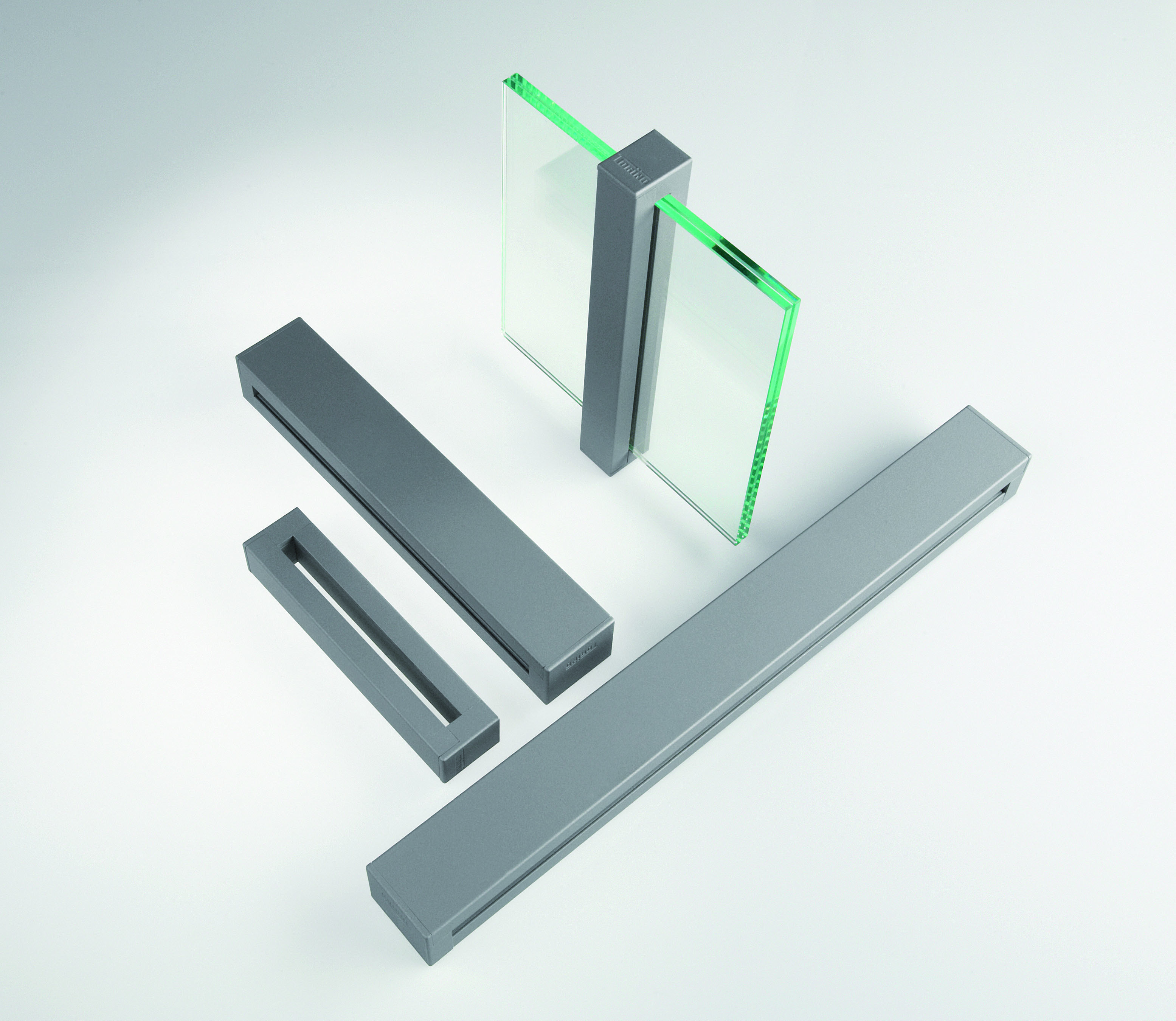 Glas-Türschild TORINO - 210 x 148 mm A5 quer (BxH)